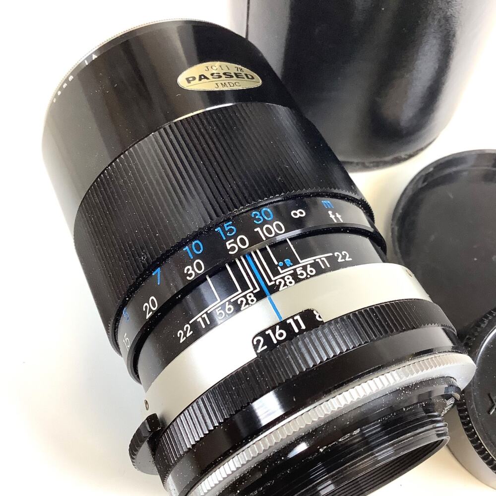 Bushnell 135mm f/2.8 Prime Camera Lens Pentax M42 Screw Mount w/ Filter & Case - Picture 10 of 10